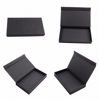 Custom Economic Price Small Black Magnetic Box