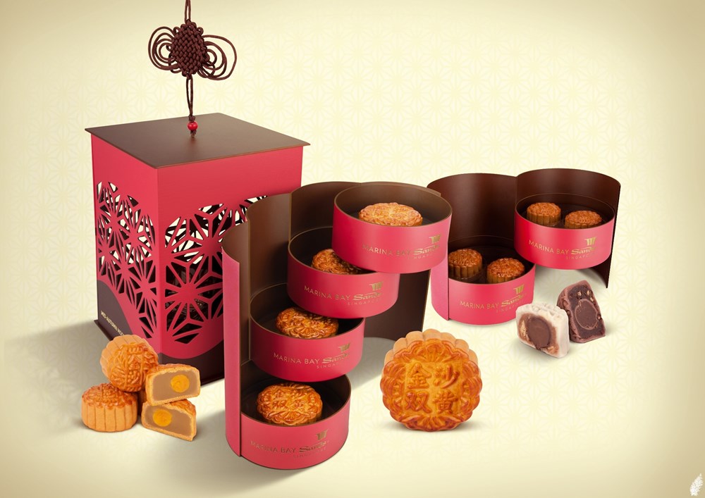 ¿Quieres ver algunas cajas especiales de pasteles de luna?