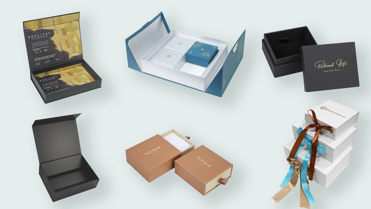 Cajas de regalo personalizadas