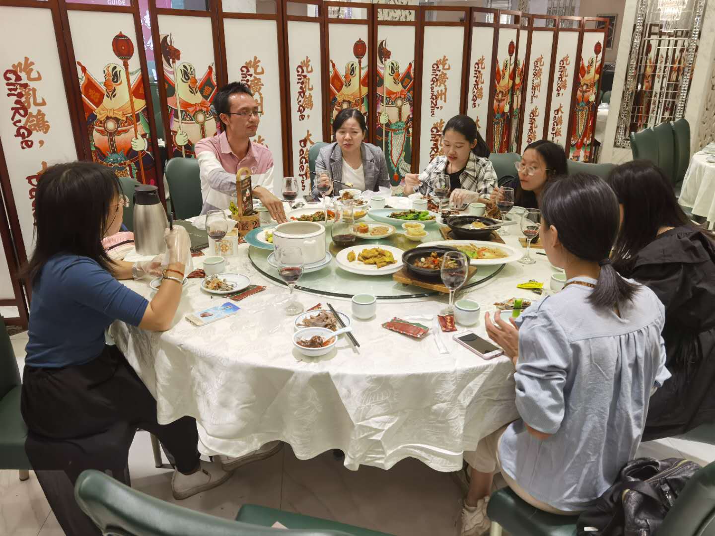 Cena Juntos con el Departamento de Google.