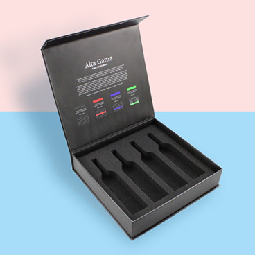 Caja magnética desplegable